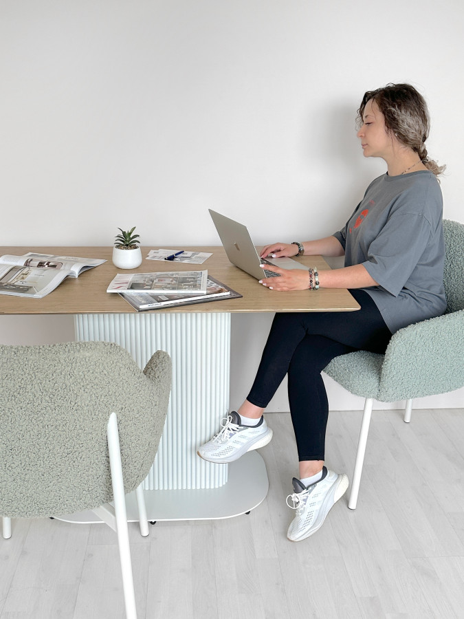 Подстолье EL QUATTRO 20 (80х50) с основанием