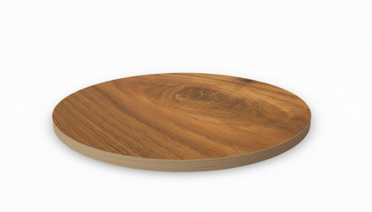 Столешница HPL на основе МДФ (Круглая) Дуб Каньон Касл_27