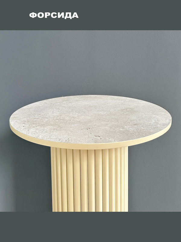 Столешница HPL на МДФ влагостойкая, диаметр 400 мм